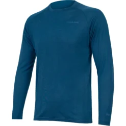Endura Men's Baabaa Blend L/S Baselayer - Blue