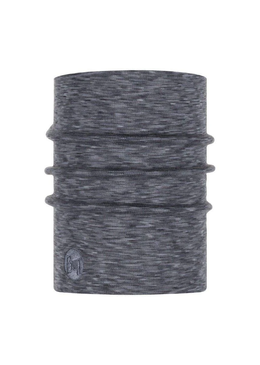 Heavyweight Merino Buff - Fog Grey / Multi Stripe