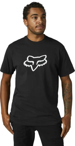 Men's Legacy Fox Head T-Shirt - Black / White