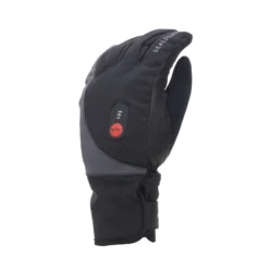 Sealskinz Waterproof Heated Cycle Glove - Black