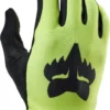 Fox Men's Flexair Lunar Glove - Black / Yellow