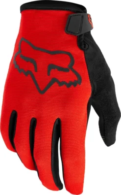 Fox Kid's Ranger Glove - Flo Red