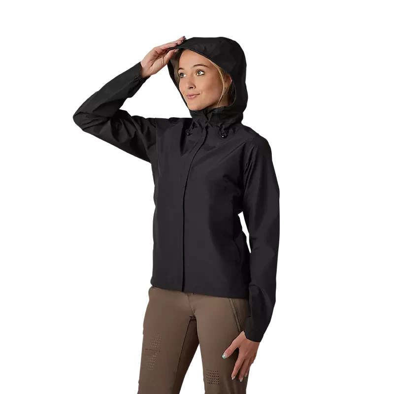 Fox Women's Ranger 2.5 Layer Waterproof Jacket - Black - Image 3