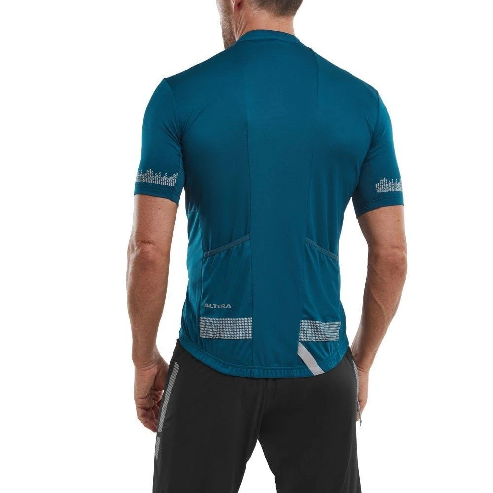 Altura Men's Nightvision Short Sleeve Jersey - Navy - Image 5
