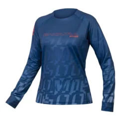 Endura Women's MT500 L/S Print Tee LTD - Blueberry