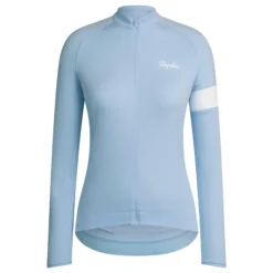 Rapha Women's Core Long Sleeve Jersey - Grey Blue / White