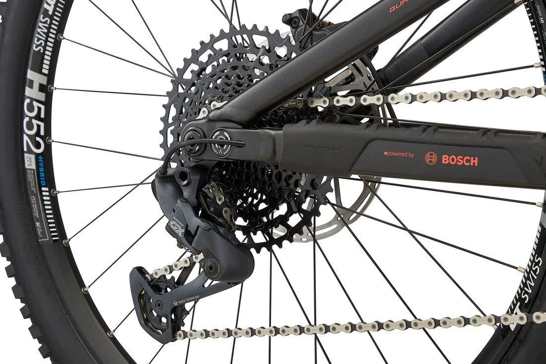 E-180 S MX - Matt Black / Chilli / Grey - Image 4