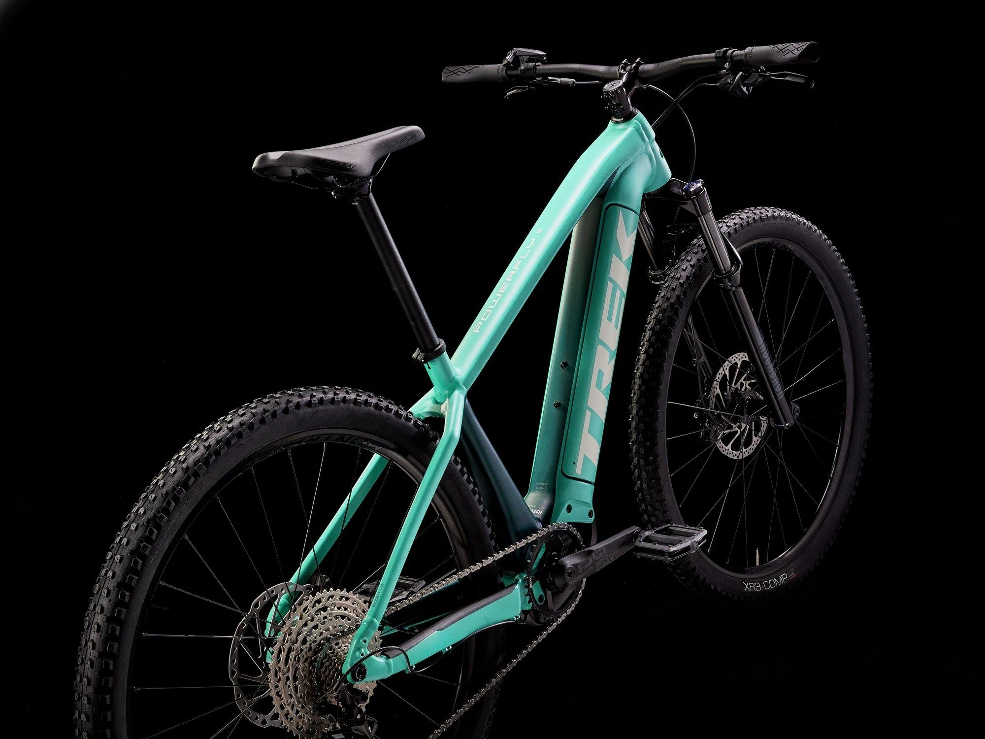 Trek Powerfly 5 Gen 4 - Satin Blue/Sage - Image 3