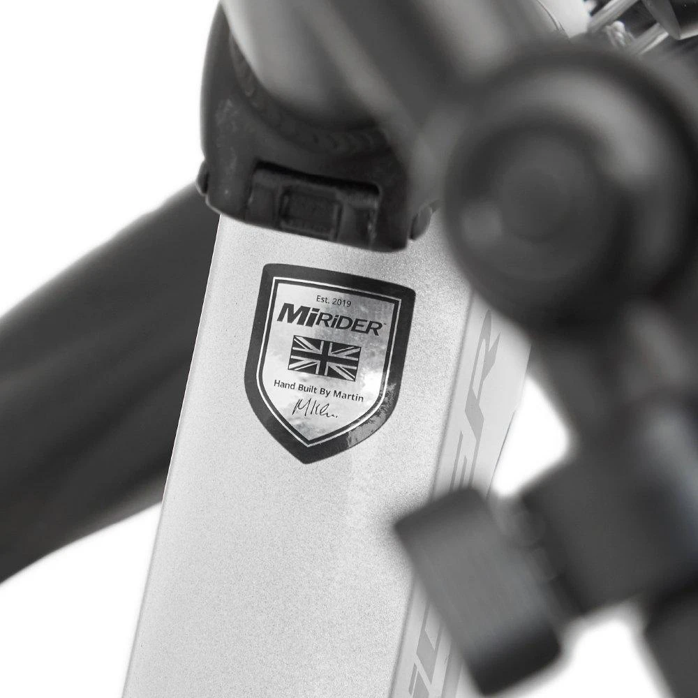 Mirider One Folding EBike - 2023 - Silver - Image 6