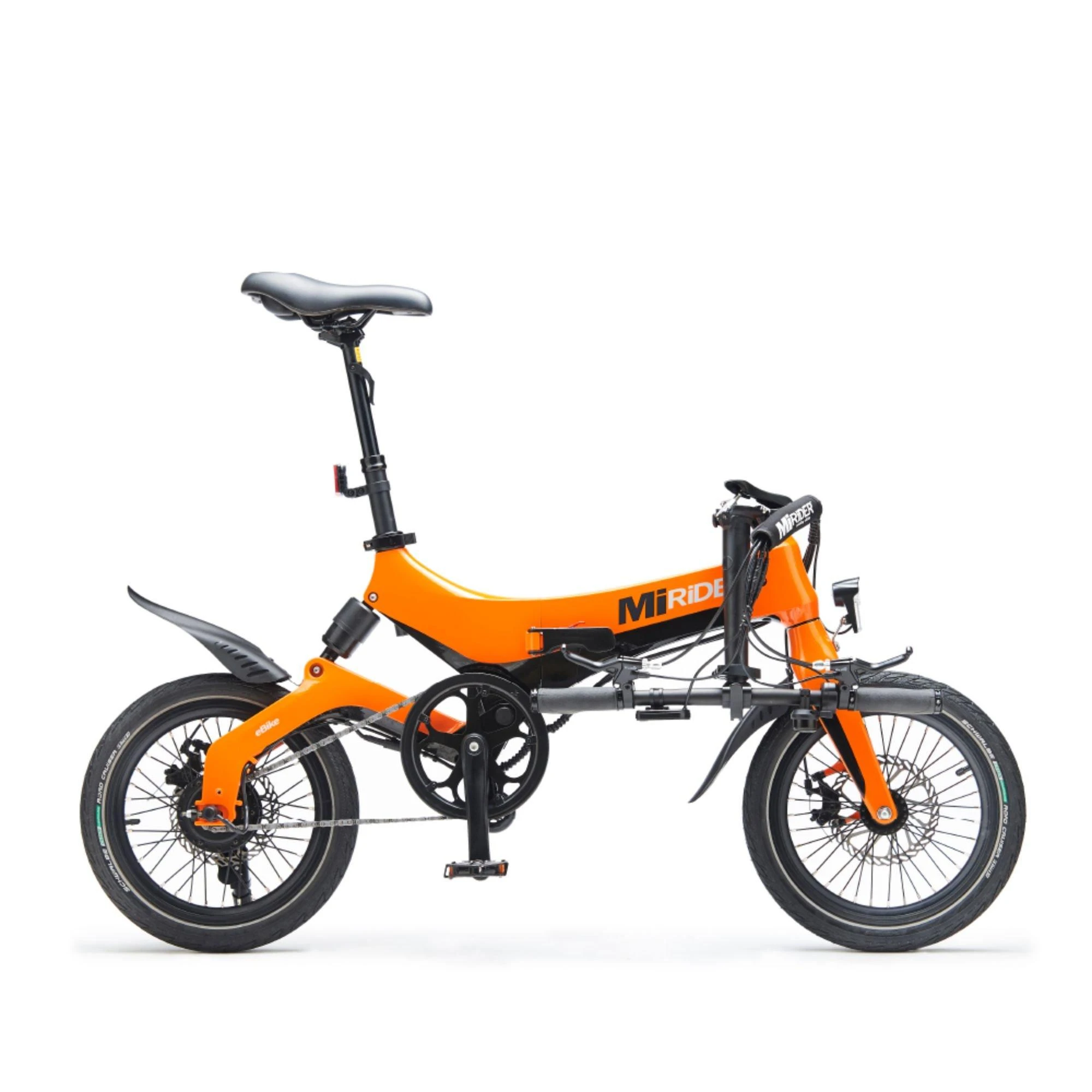 Mirider One Folding EBike - Orange - Image 4