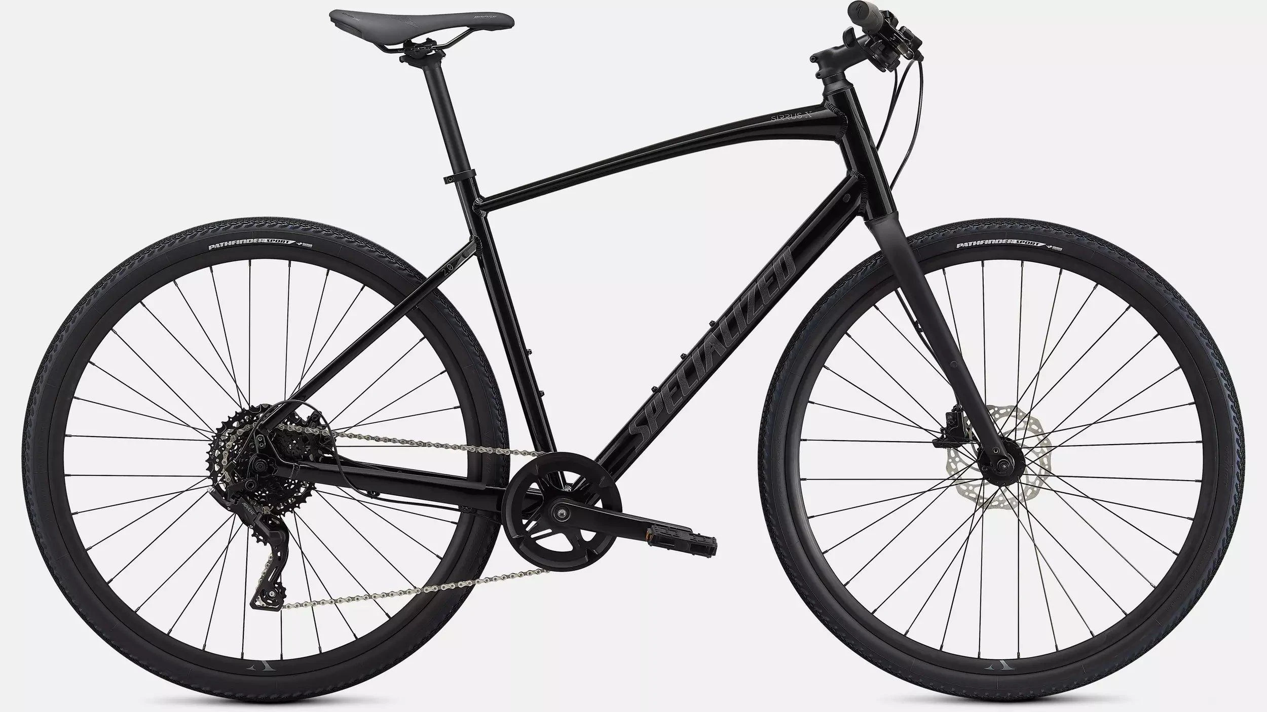 Specialized Sirrus X 2.0 - 2022 - Gloss Black / Satin Charcoal