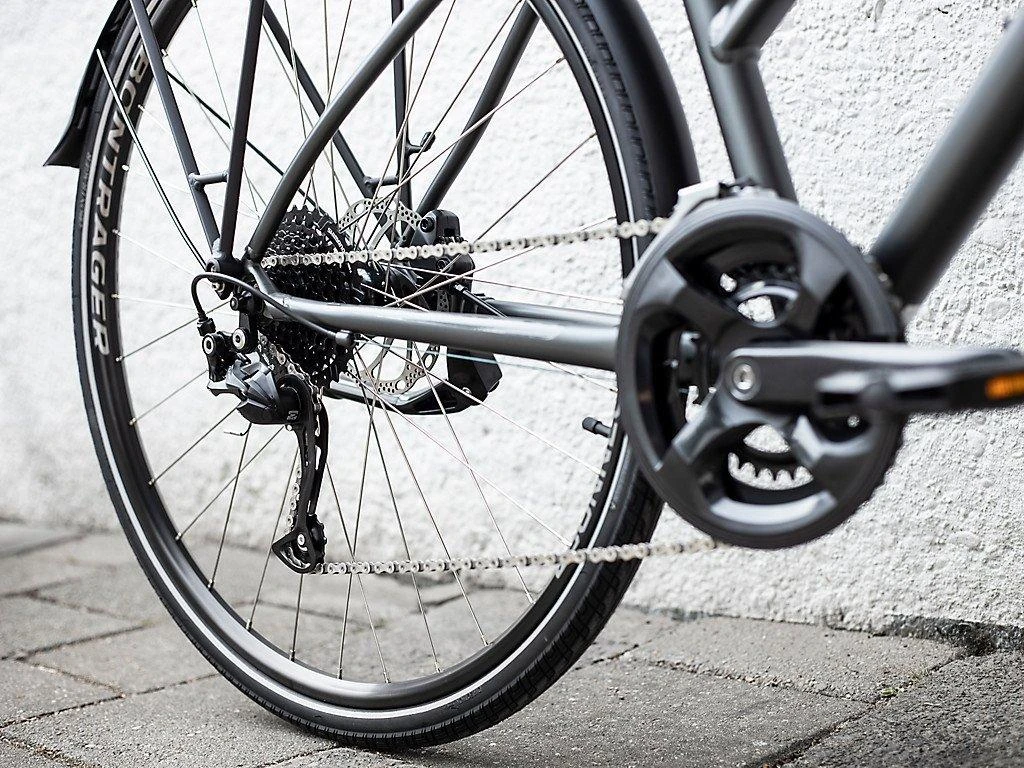 Trek FX 2 Disc EQ Stagger - 2023 - Satin Lithium Grey - Image 5