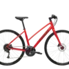 Trek FX 2 Disc Stagger Hybrid Bike - Red