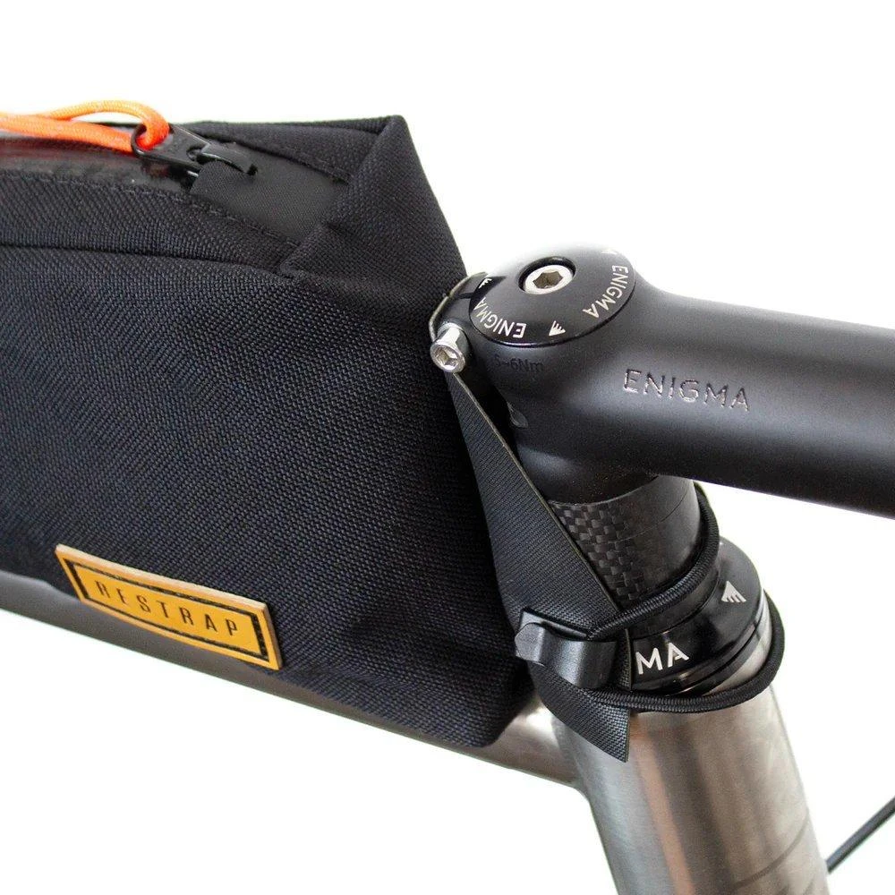 Restrap Top Tube Bag (0.8L) - Black - Image 3