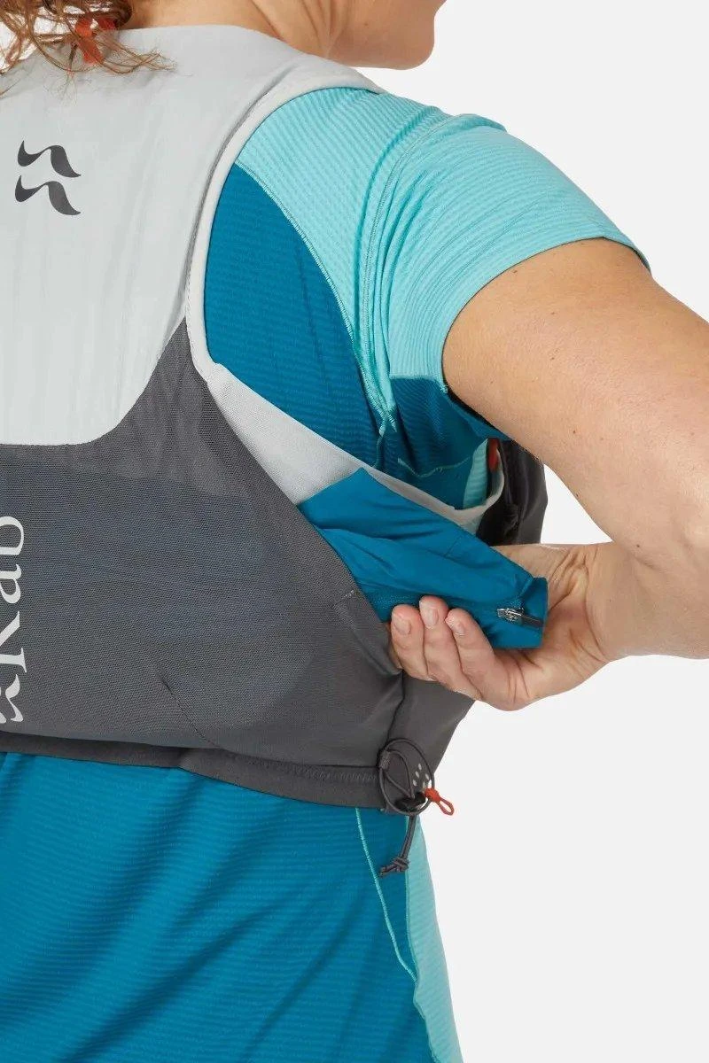 Rab Veil 6L Lightweight Running Vest - White - Image 6