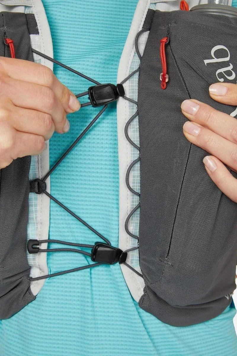 Rab Veil 6L Lightweight Running Vest - White - Image 10