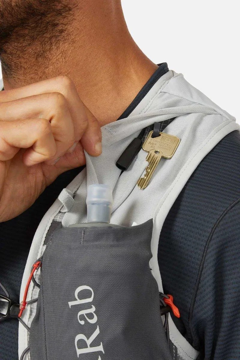 Rab Veil 6L Lightweight Running Vest - White - Image 11