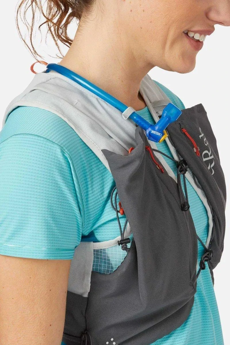 Rab Veil 6L Lightweight Running Vest - White - Image 14