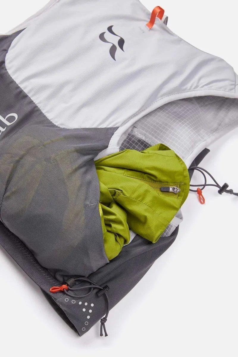 Rab Veil 6L Lightweight Running Vest - White - Image 18