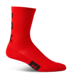 Fox Men's 6" Flexair Merino Socks - Flo Red
